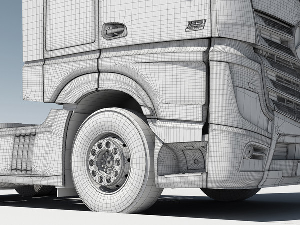 3ds max mercedes-benz actros 2011 - Mercedes-Benz Actros 2011 by jekich1